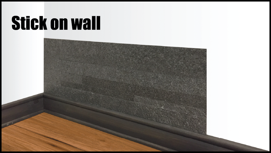 ALFIstick® 3D is an innovative peel and stick stone veneer for interiors which