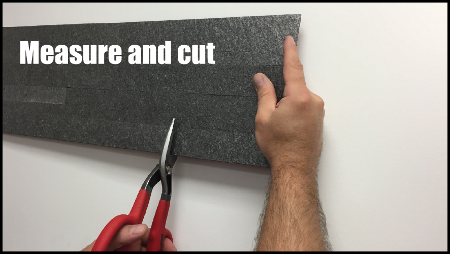 ALFIstick® 3D is an innovative peel and stick stone